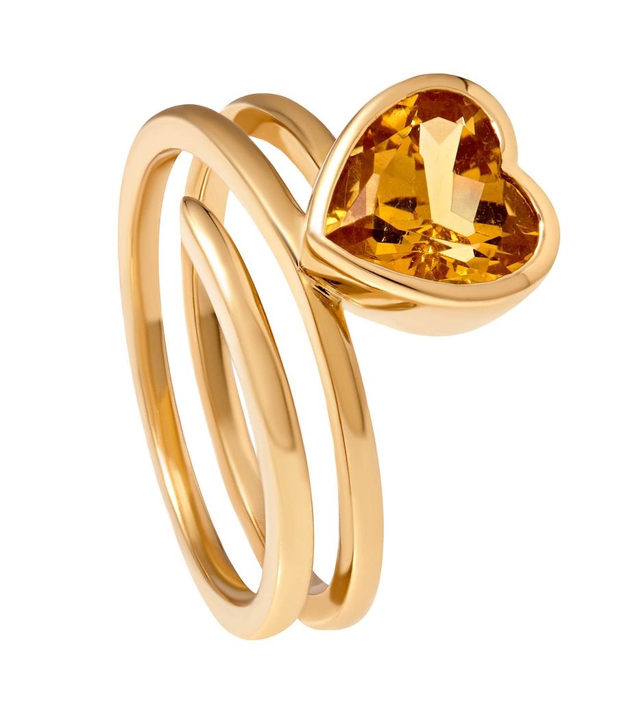 Anel-BW-heart-twist-de-ouro-com-citrino Anel-BW-heart-twist-de-ouro-com-citrino