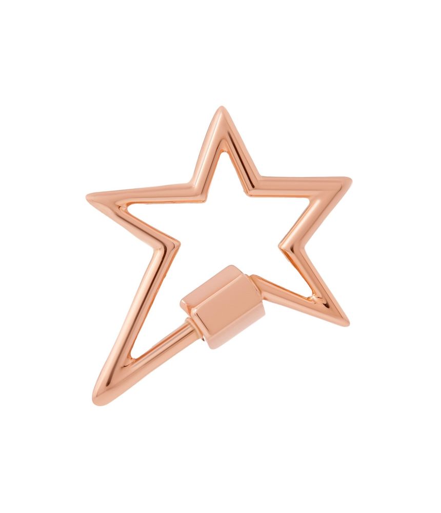 Berloque-Marla-Aaron-medium-star-lock-de-ouro-rosa