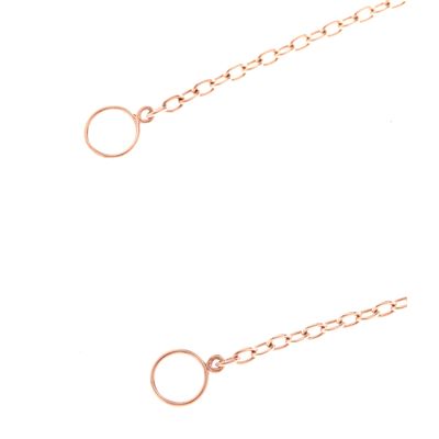 Colar-corrente-Marla-Aaron-pulley-de-ouro-rosa-43cm