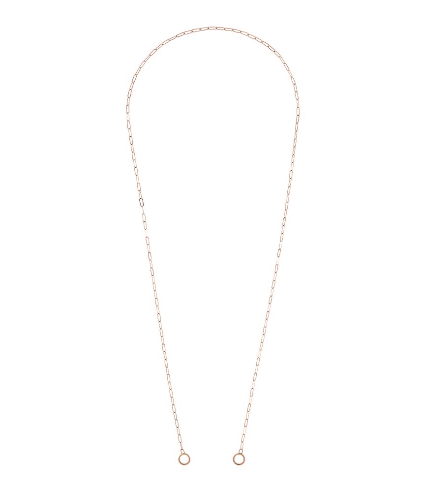 Colar-corrente-Marla-Aaron-square-link-de-ouro-rosa-55cm