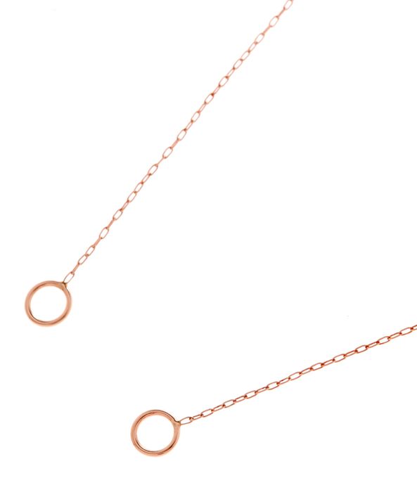 Colar-corrente-Marla-Aaron-square-link-de-ouro-rosa-46cm