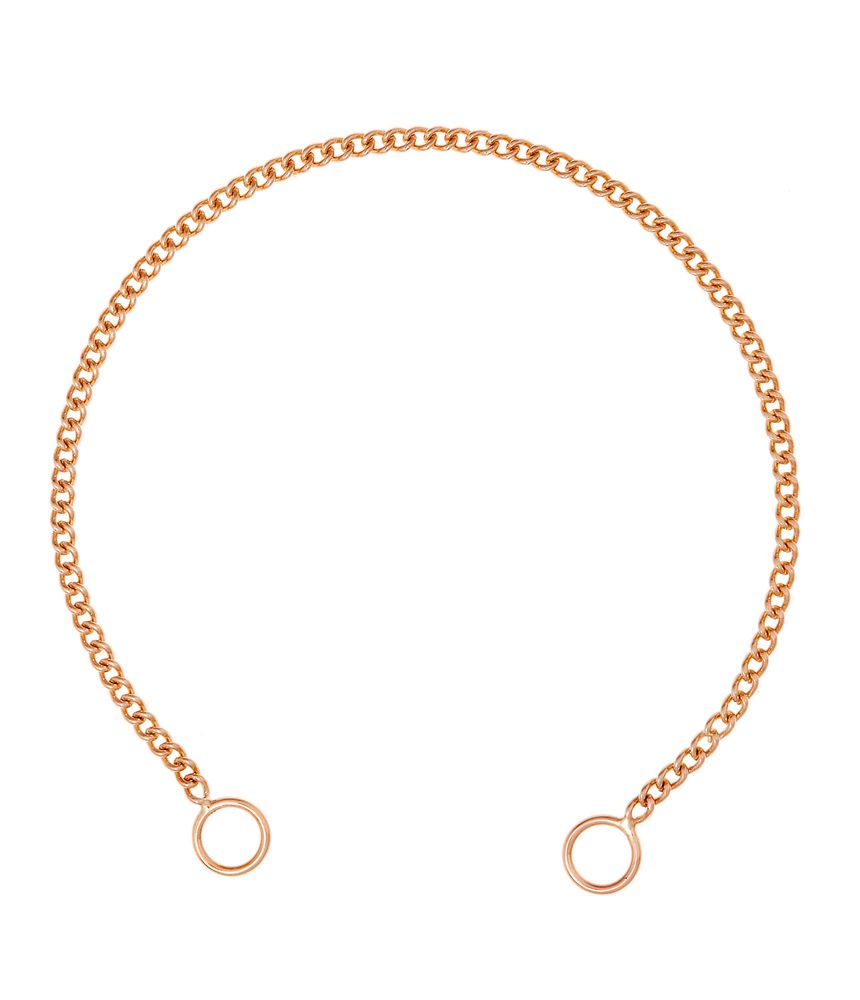 Pulseira-Marla-Aaron-not-so-heavy-curb-de-ouro-rosa-18cm