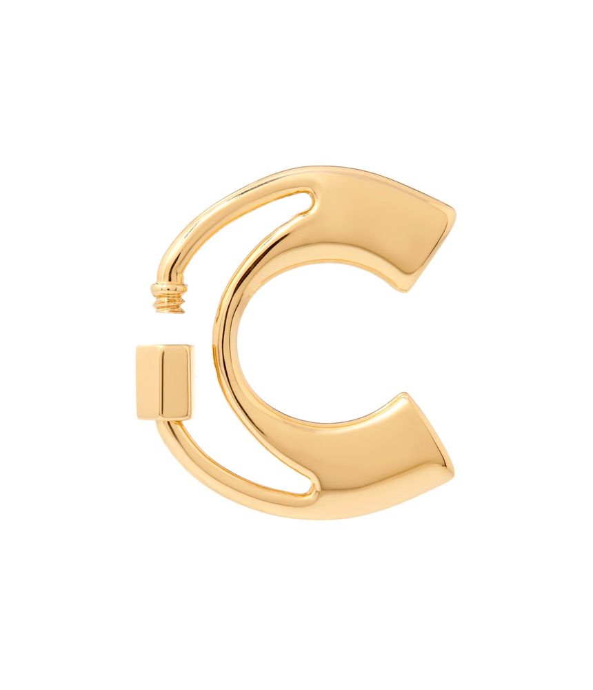 Berloque-Marla-Aaron-lock-inicial-C-de-ouro