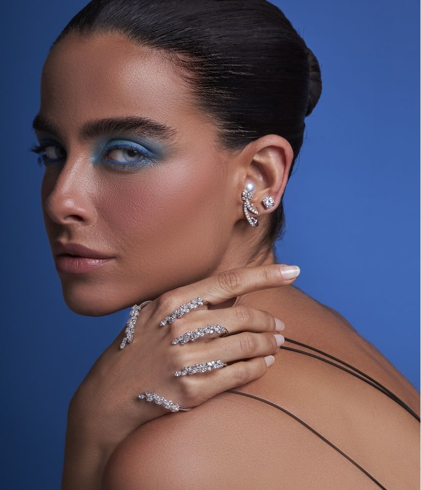 Pulseira-de-mao-Yeprem-the-claw-de-ouro-branco-com-diamantes