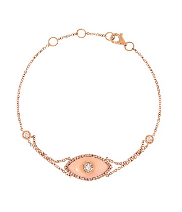 Pulseira-olho-grego-de-ouro-rosa-com-opala-e-diamantes