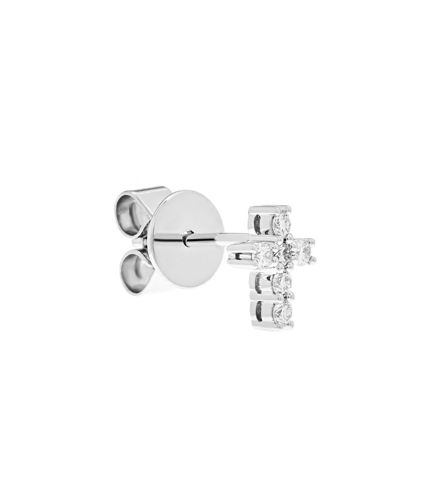 Brinco-stud-unico-baby-cross-de-ouro-branco-com-brilhantes