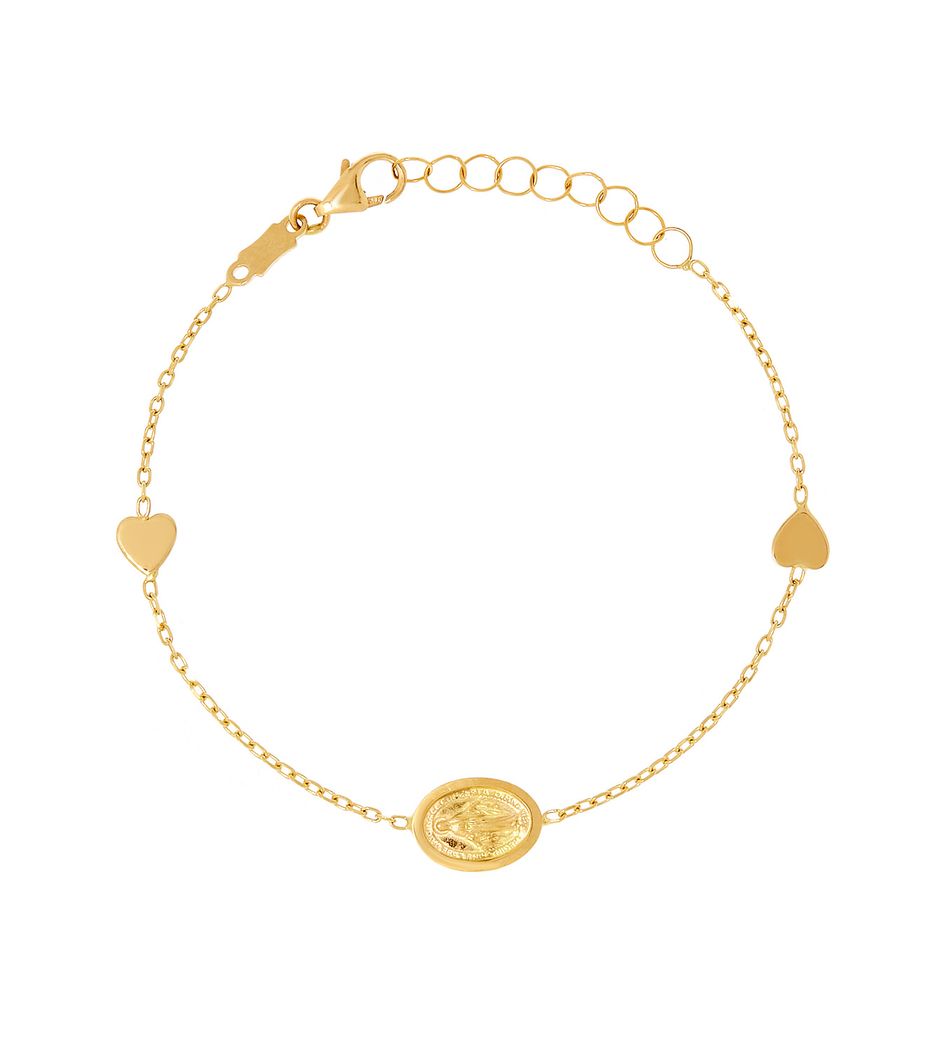 pulseira-infantil-de-bebe-de-ouro-amarelo