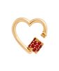Berloque-Marla-Aaron-medium-heart-stoned-lock-de-ouro-com-rubis