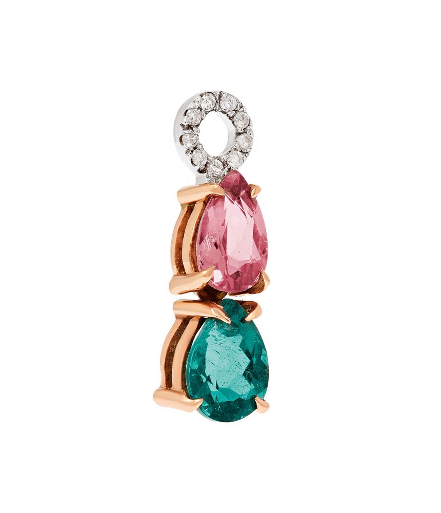 pingente-de-diamantes-brilhantes-para-brinco-em-ouro-rosa-turmalina
