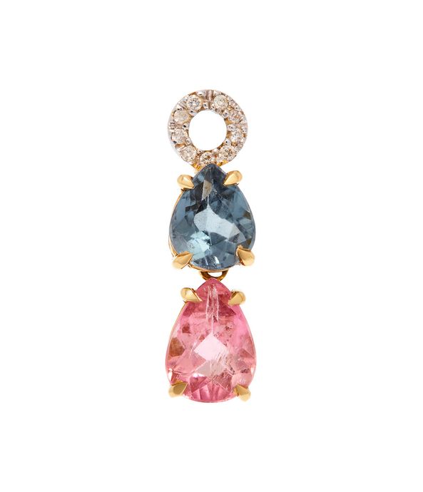 pingente-de-diamantes-brilhantes-para-brinco-em-ouro-rosa-turmalina-