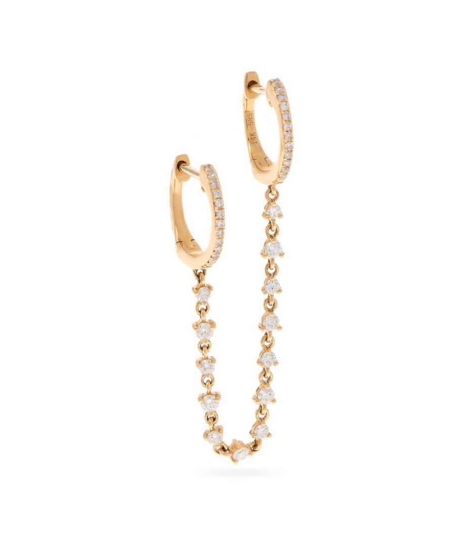 brinco-com-corrente-de-diamantes-brilhantes-em-ouro-amarelo brinco-com-corrente-de-diamantes-brilhantes-em-ouro-amarelo