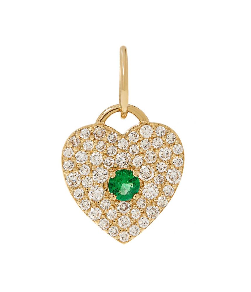 pingente-de-colar-de-diamantes-brilhantes-coracao-em-ouro-amarelo-esmeralda