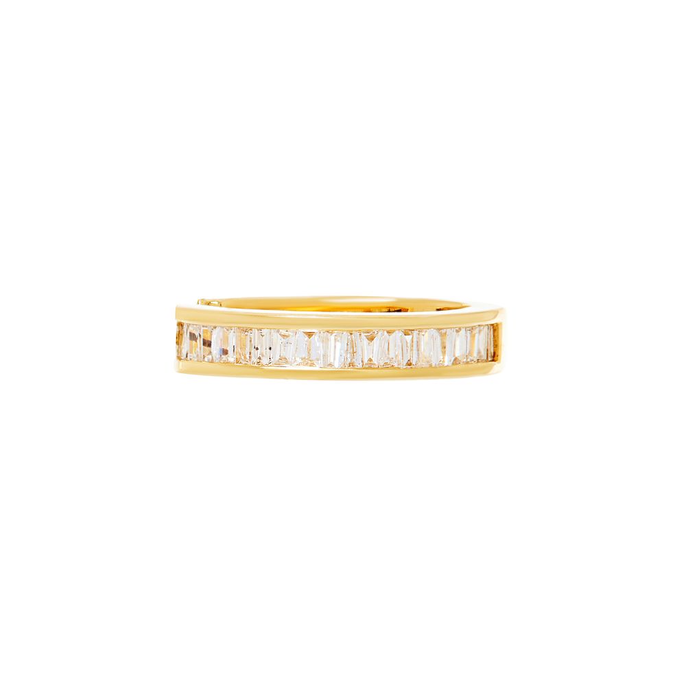 Piercing de Orelha Coliseu, ouro 18k com Diamantes e Gemas