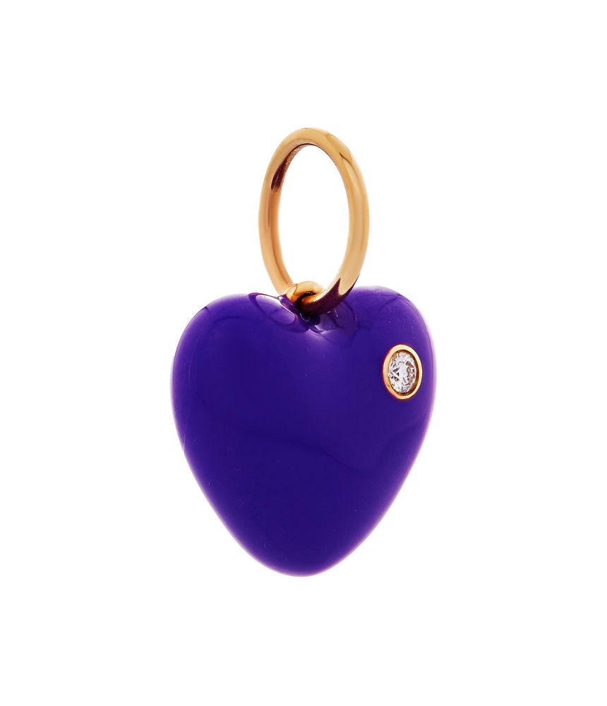 pingente-de-colar-coracao--esmaltado-de-ouro-com-diamante