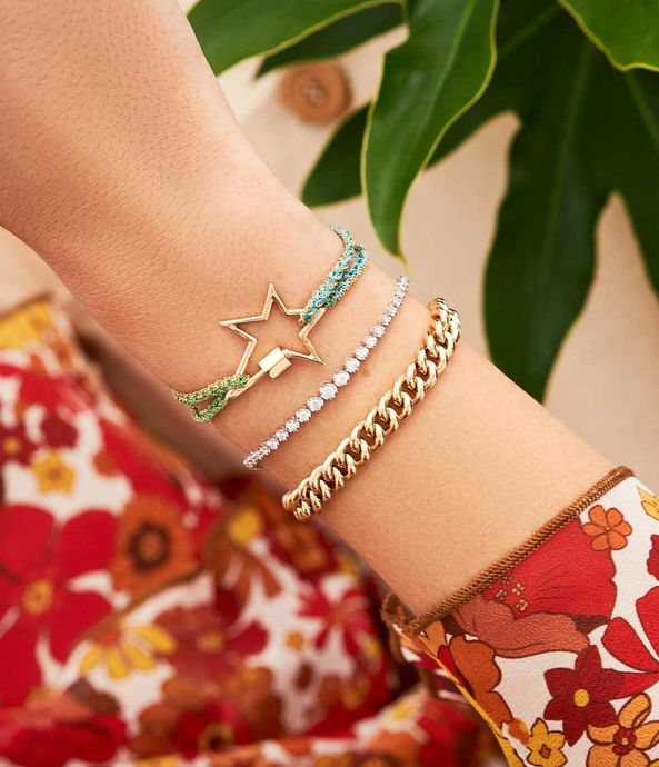 Berloque-Marla-Aaron-medium-star-lock-de-ouro-rosa