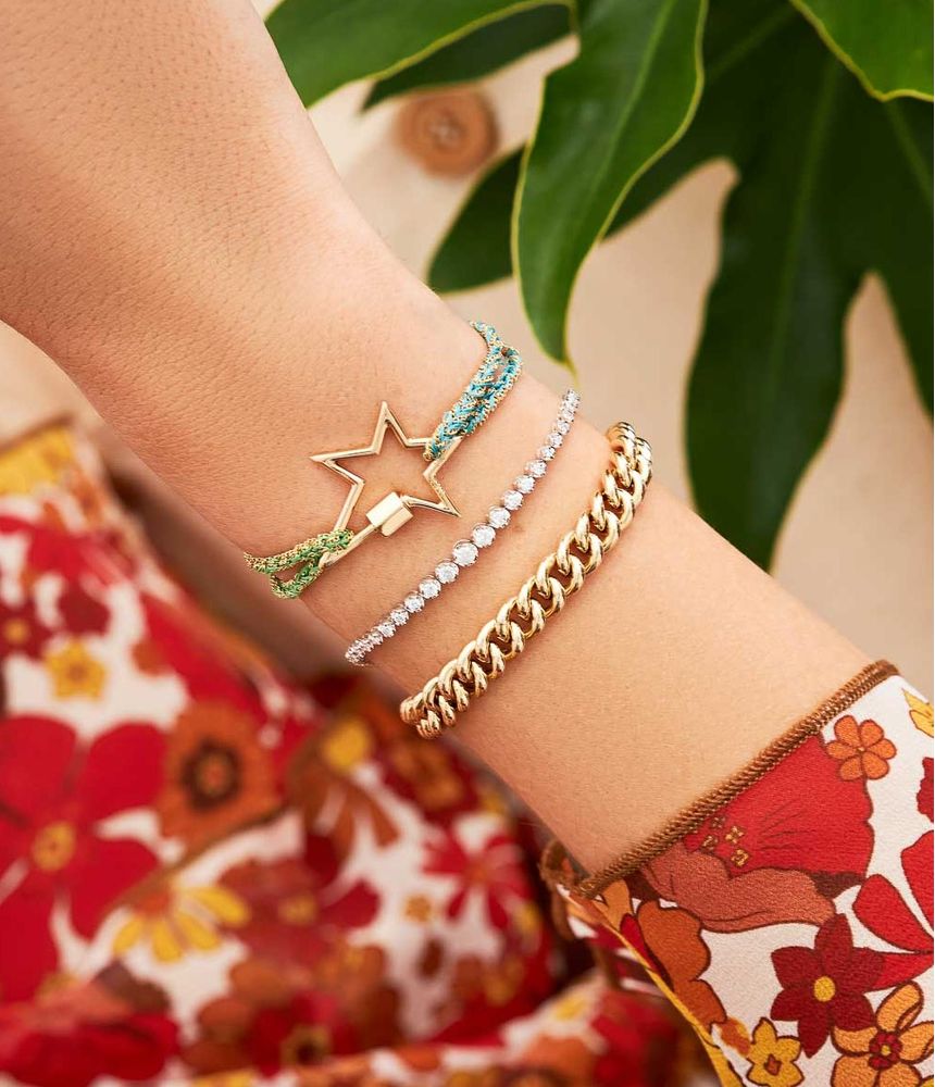 Berloque-Marla-Aaron-medium-star-lock-de-ouro-rosa