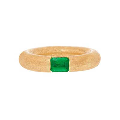 anel-solitario-de-ouro-oversized-chunky-com-esmeralda