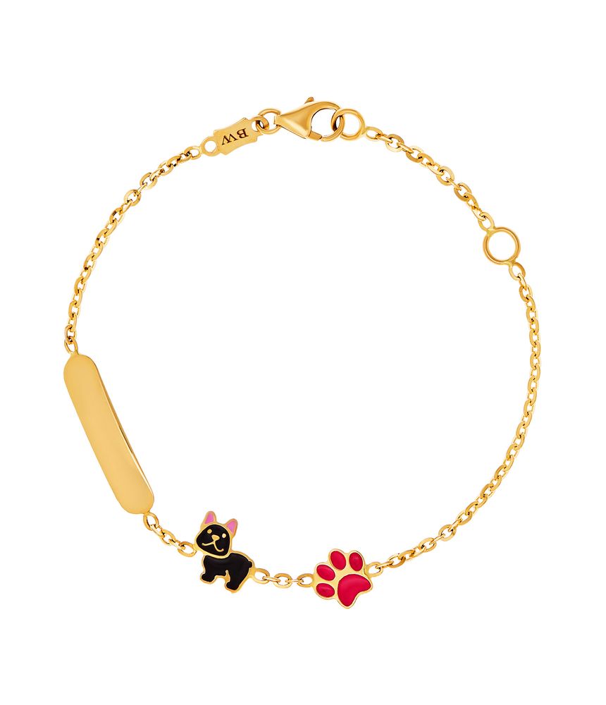 pulseira-infantil-para-criancas-para-gravacao-de-ouro-esmaltada