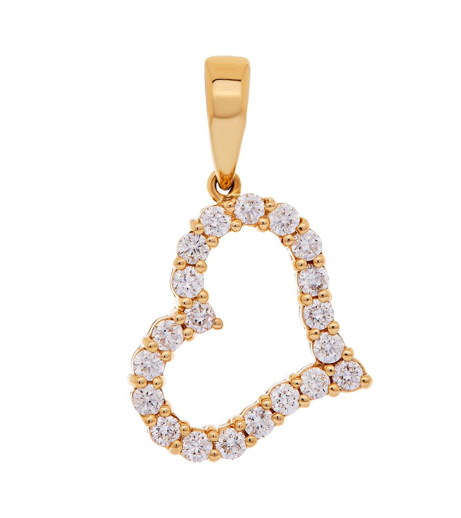 berloque-pingente-de-colar-coracao-de-ouro-com-brilhantes berloque-pingente-de-colar-coracao-de-ouro-com-brilhantes