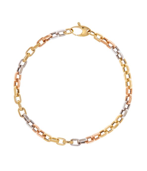 pulseira-de-elos-corrente-de-ouro-amarelo-branco-rose