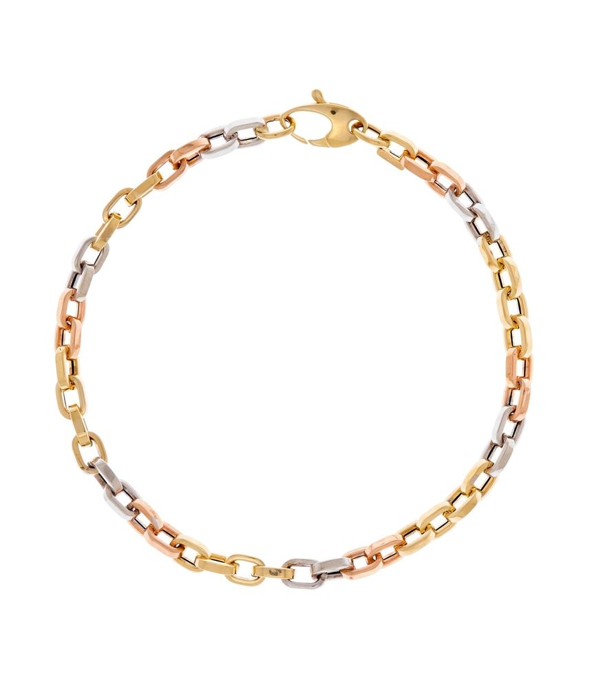 pulseira-de-elos-corrente-de-ouro-amarelo-branco-rose
