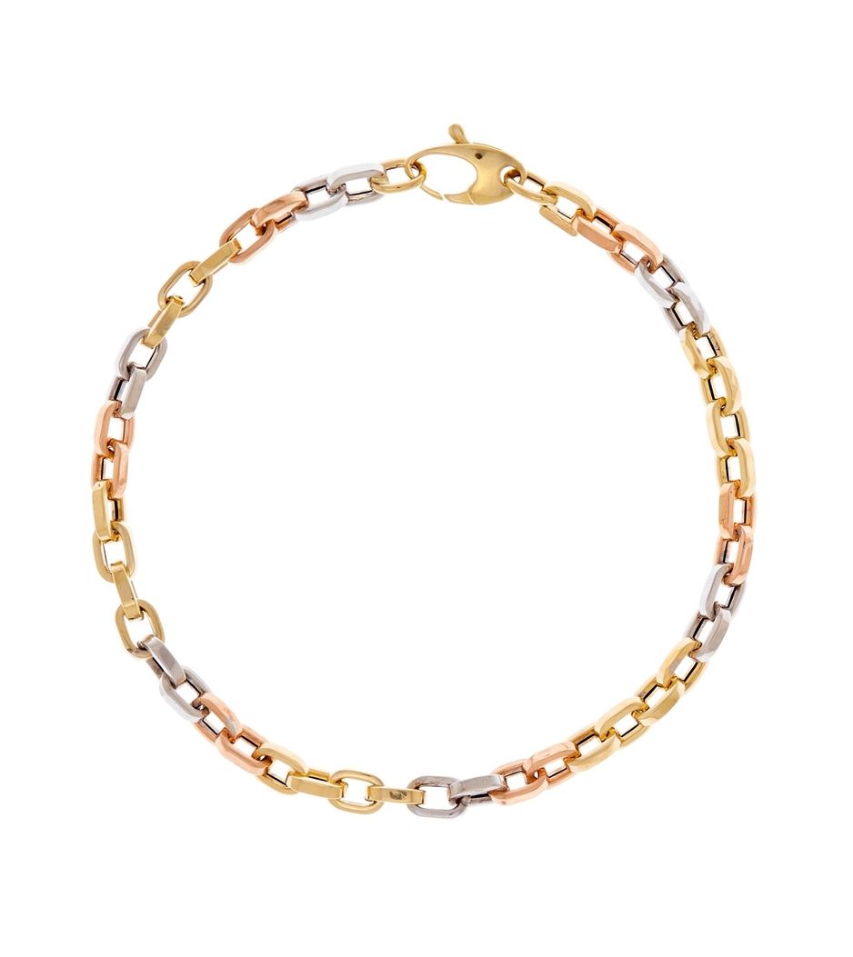 pulseira-de-elos-corrente-de-ouro-amarelo-branco-rose pulseira-de-elos-corrente-de-ouro-amarelo-branco-rose