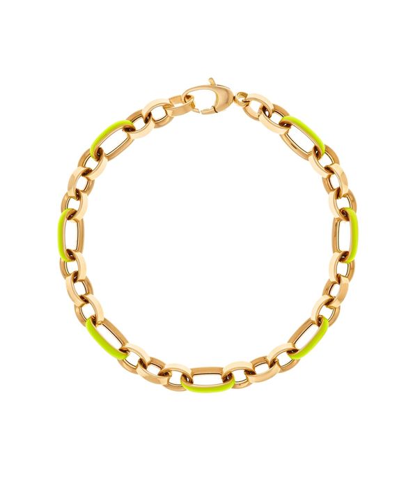 pulseira-de-elos-corrente-de-ouro-esmaltado-colorido