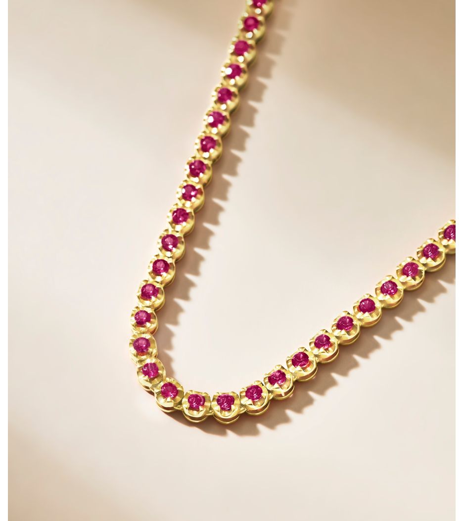colar-riviera-tennis-necklace-de-ouro-rosa-com-rubis colar-riviera-tennis-necklace-de-ouro-rosa-com-rubis