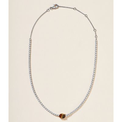 colar-riviera-tennis-necklace-de-ouro-branco-com-diamantes-brilhantes-e-turmalina-laranja-marrom