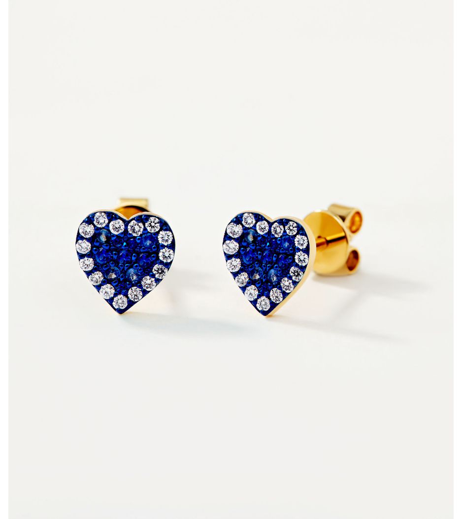 brinco-stud-coracao-de-ouro-com-safiras-azuis-e-diamantes brinco-stud-coracao-de-ouro-com-safiras-azuis-e-diamantes
