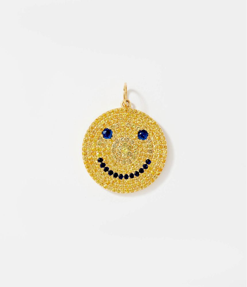 pingente-de-colar-smile-de-ouro-com-safiras-azuis-e-amarelas