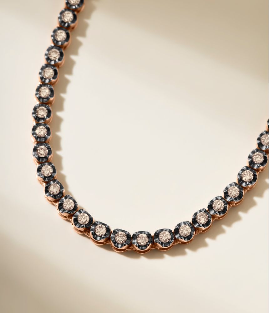 colar-riviera-tennis-necklace-de-ouro-rosa-com-diamantes-conhaque