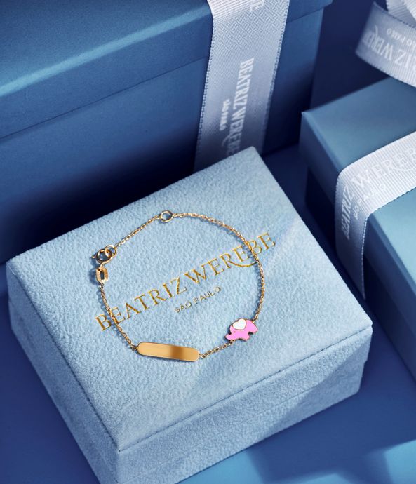 pulseira-infantil-para-crianca-elefantinho-de-ouro-esmaltado-com-plaquinha-para-gravacao