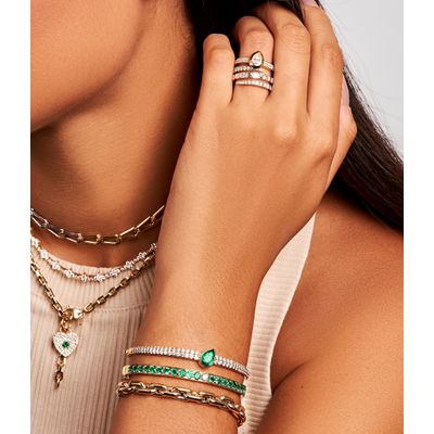 pulseira-bracelete-de-ouro-com-diamantes-e-esmeralda