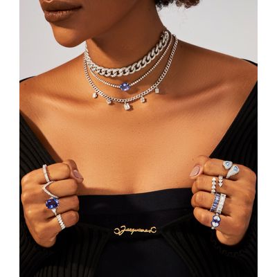 colar-corrente-de-ouro-branco-com-pingentes-de-diamantes