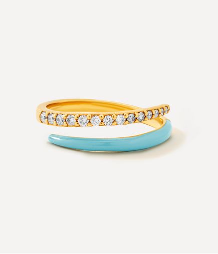 anel-duplo-de-ouro-esmaltado-com-diamantes