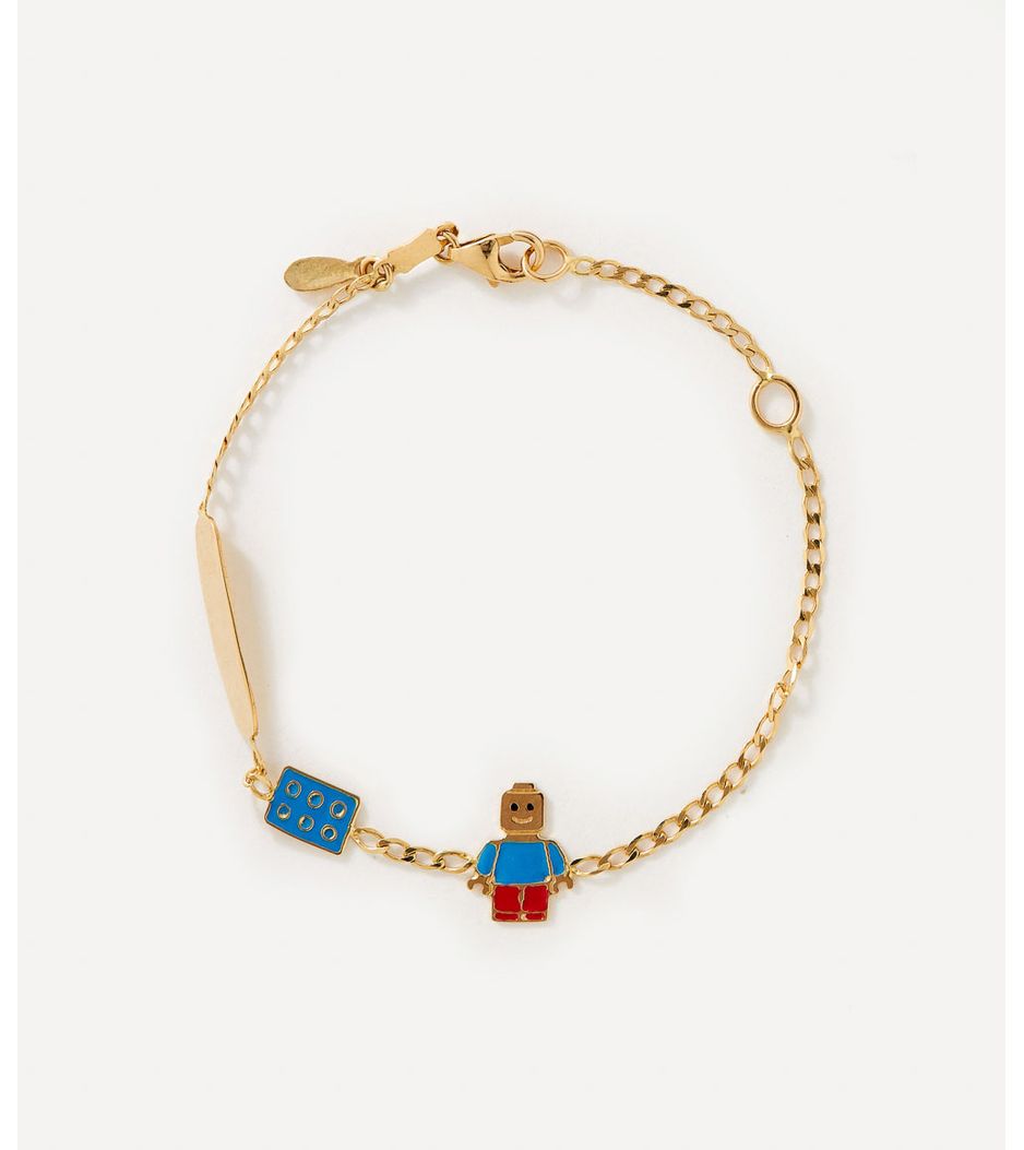 pulseirinha-infantil-lego-de-ouro-esmaltado-com-plaquinha-para-gravacao-personalizada pulseirinha-infantil-lego-de-ouro-esmaltado-com-plaquinha-para-gravacao-personalizada