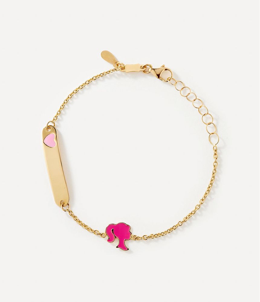 pulseirinha-infantil-barbie-de-ouro-esmaltado-com-plaquinha-para-gravacao-personalizada