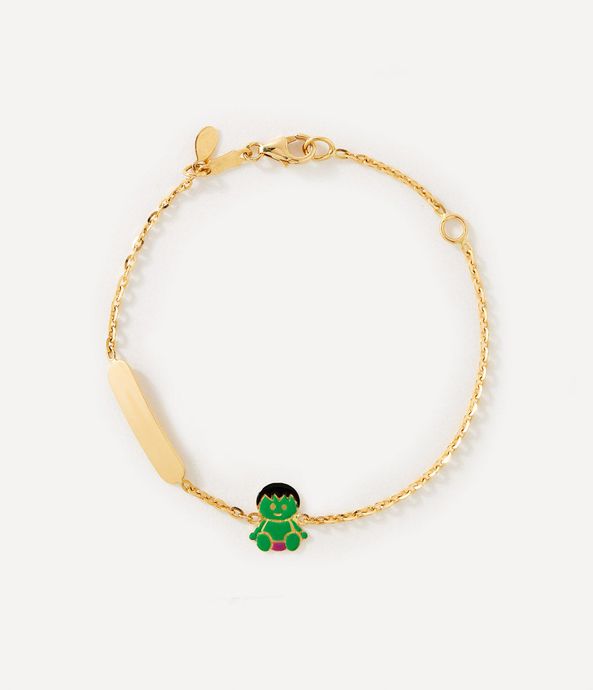 pulseirinha-infantil-hulk-de-ouro-esmaltado-com-plaquinha-para-gravacao-personalizada