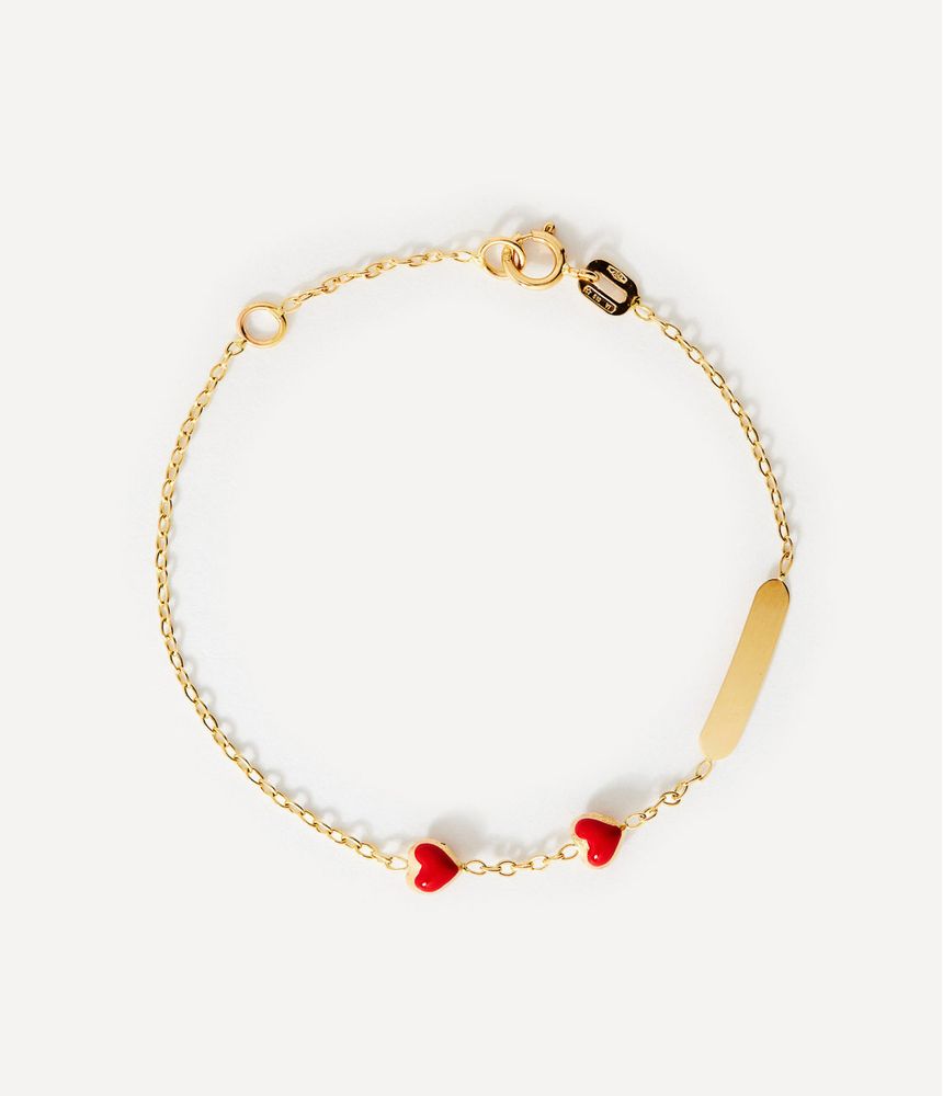 pulseirinha-infantil-coracaozinho-de-ouro-esmaltado-com-plaquinha-para-gravacao-personalizada