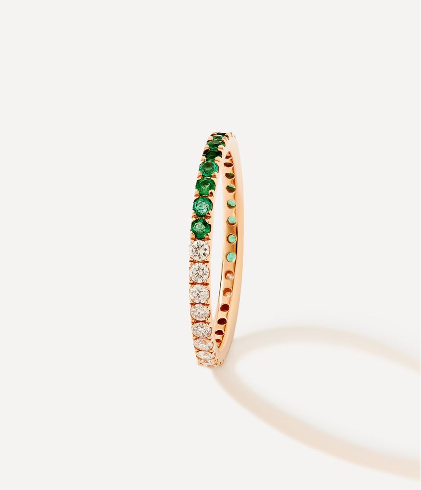 anel-alianca-inteira-de-ouro-rosa-com-esmeraldas-e-diamantes