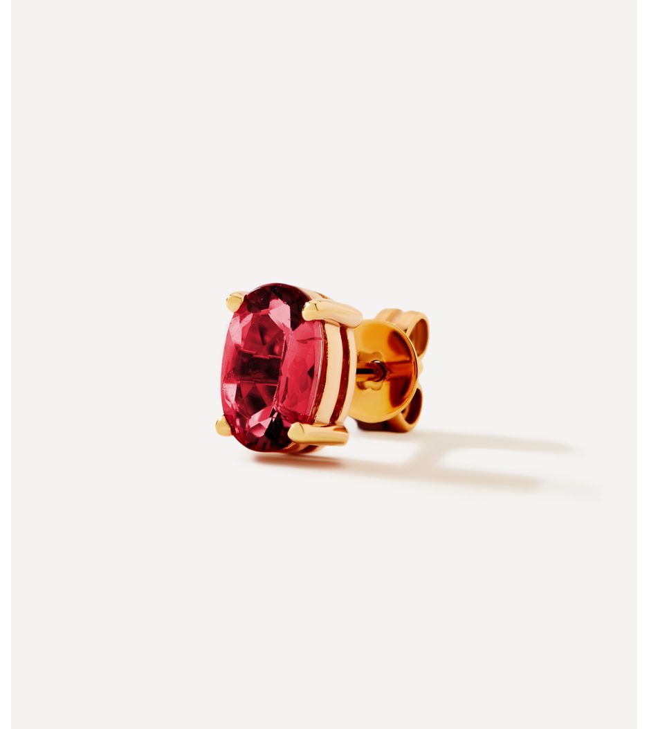 brinco-solitario-de-ouro-rosa-com-turmalina brinco-solitario-de-ouro-rosa-com-turmalina