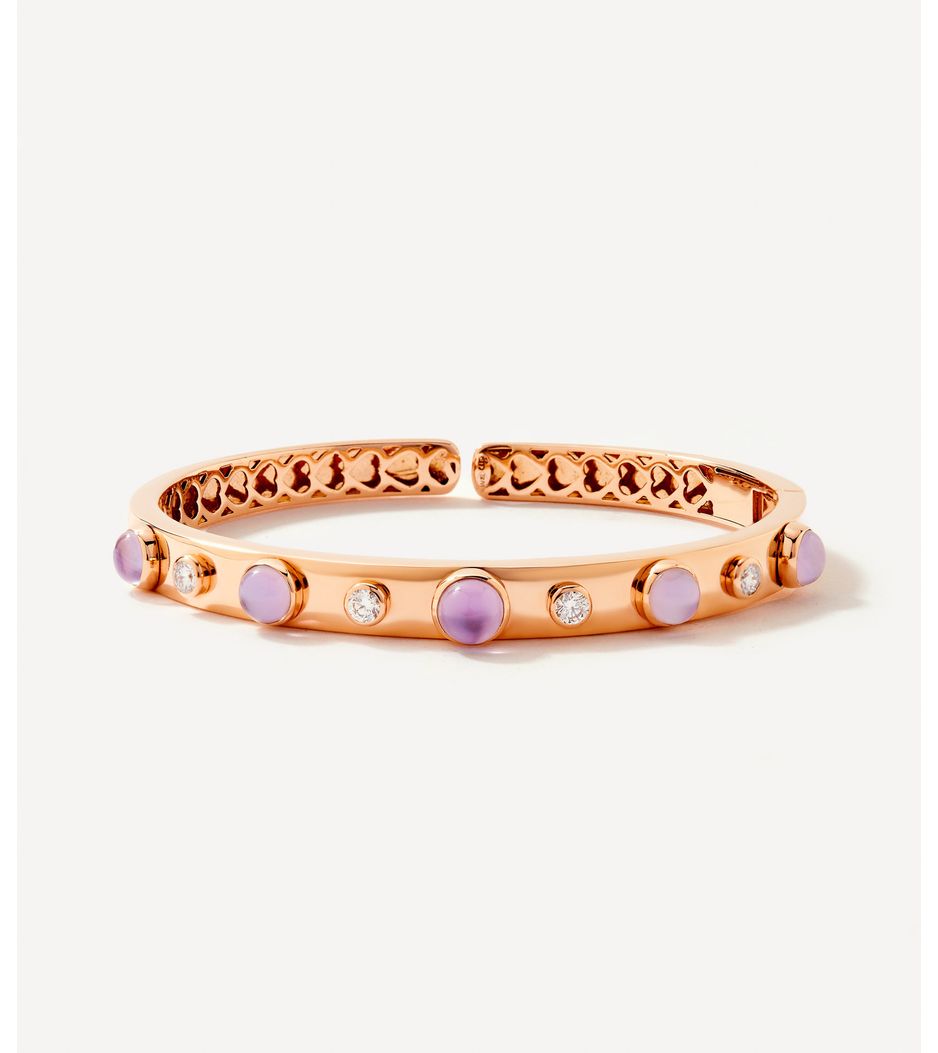 pulseira-bracelete-designer-damaso-de-ouro-rosa-com-ametistas-e-diamantes