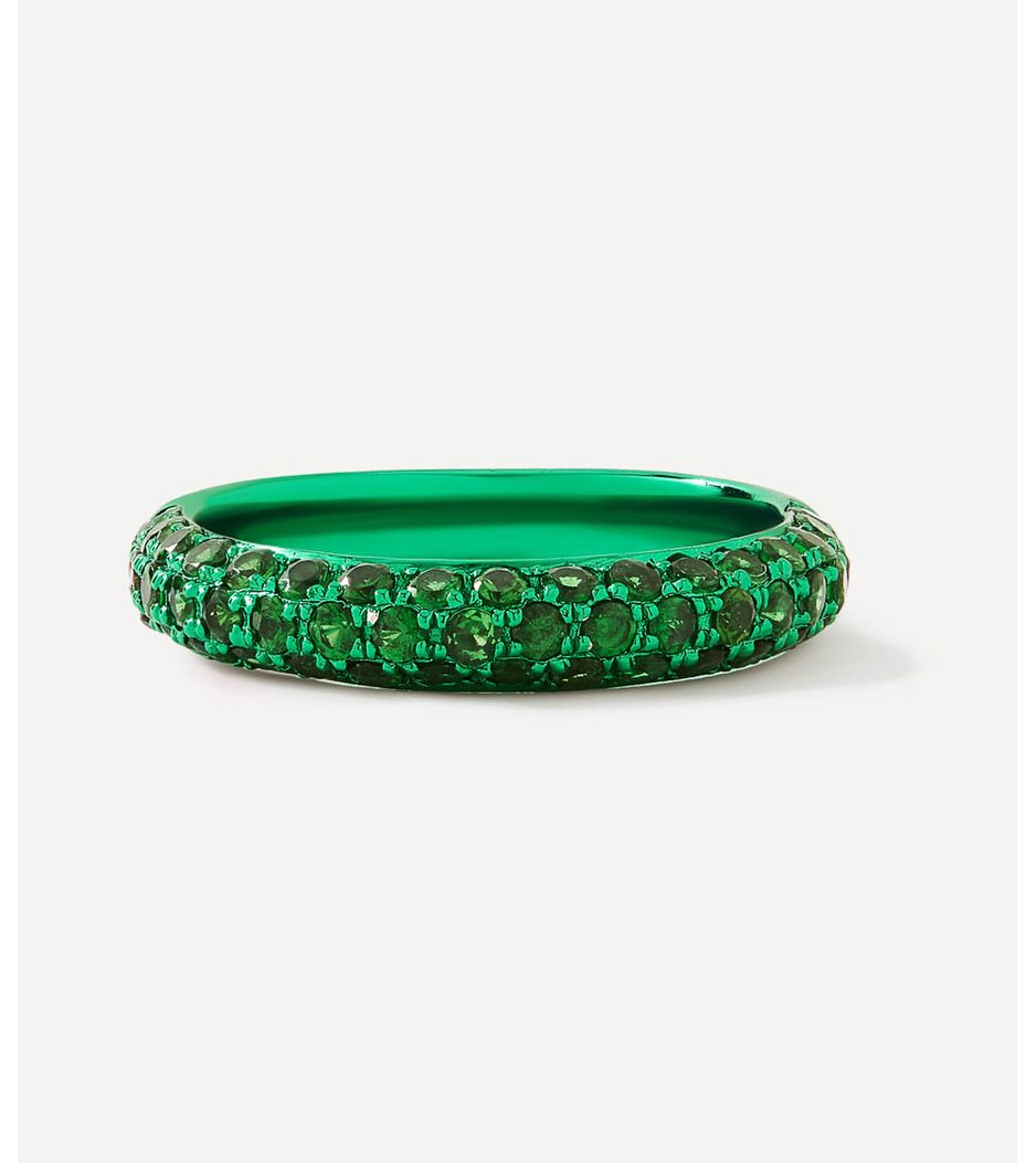 anel-meia-alianca-de-ouro-com-granadas-verdes
