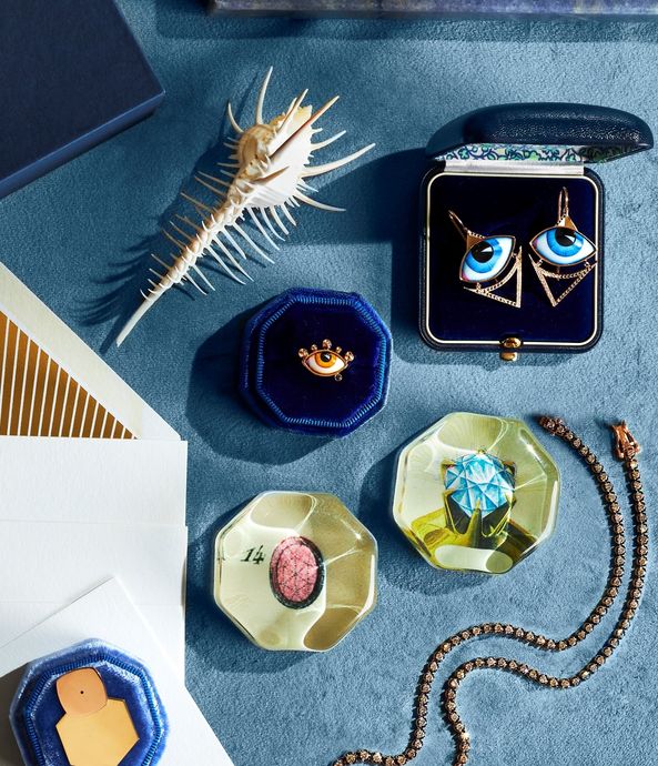 anel-de-dedinho-pinky-ring-lito-olho-grego-de-ouro-esmaltado-com-diamante-negro