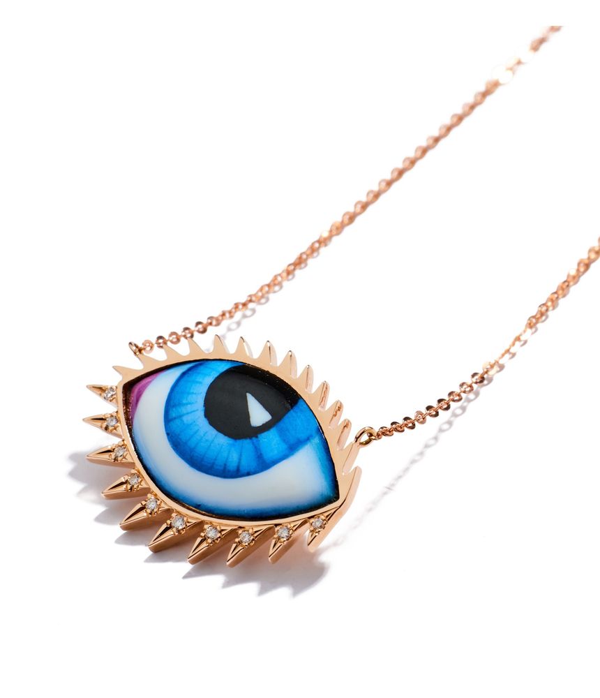 colar-com-pingente-lito-olho-grego-de-ouro-rosa-esmaltado-com-diamantes