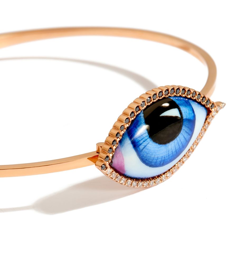 pulseira-bracelete-lito-olho-grego-de-ouro-rosa-esmaltado-com-diamantes