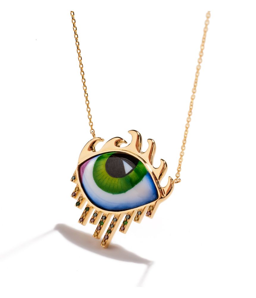 colar-com-pingente-lito-olho-grego-de-ouro-esmaltado-com-safiras-coloridas