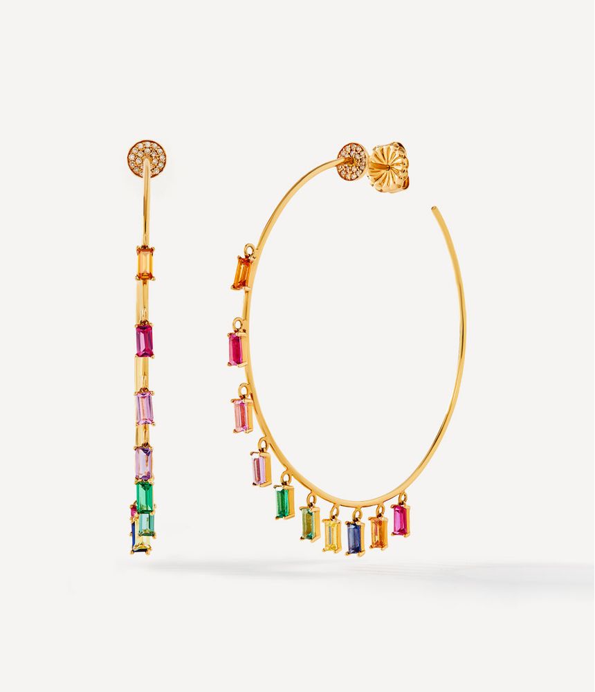 brinco-de-argola-rainbow-de-ouro-com-safiras-coloridas