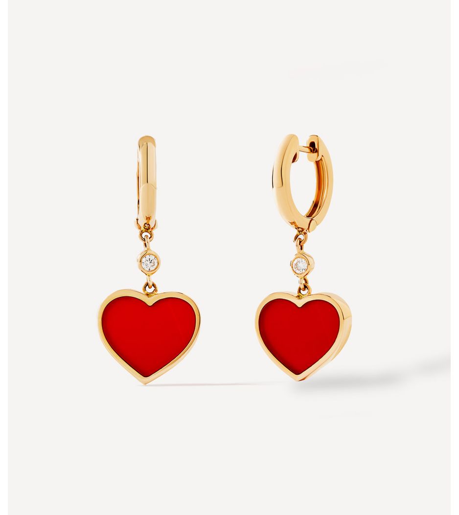 brinco-de-argola-coracao-de-ouro-com-agata-diamante brinco-de-argola-coracao-de-ouro-com-agata-diamante